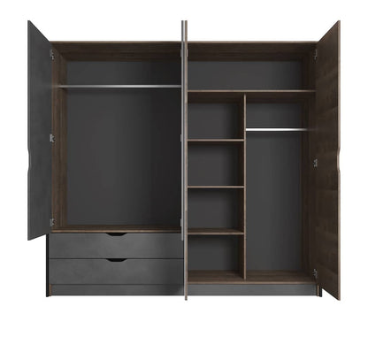 Arden Hinged Door Wardrobe 220cm