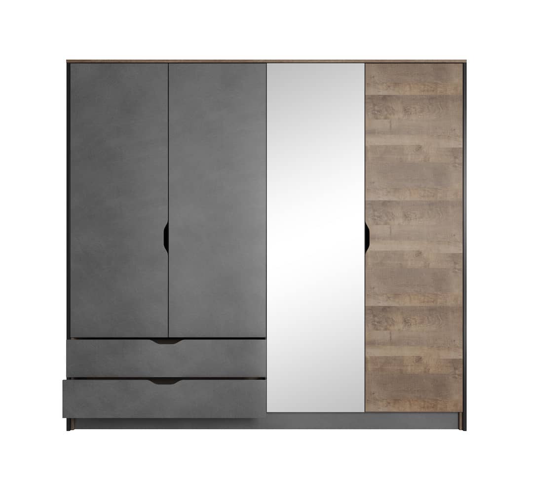 Arden Hinged Door Wardrobe 220cm