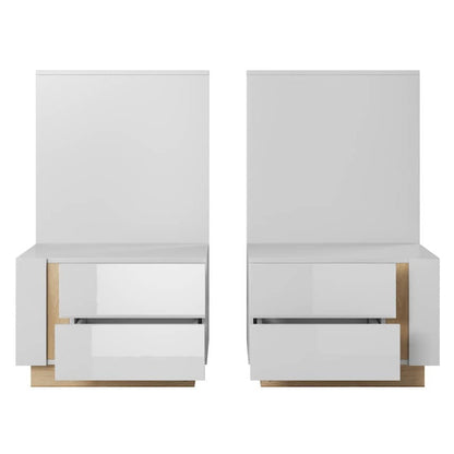 Arco Bedside Cabinets 60cm [Set Of Two]