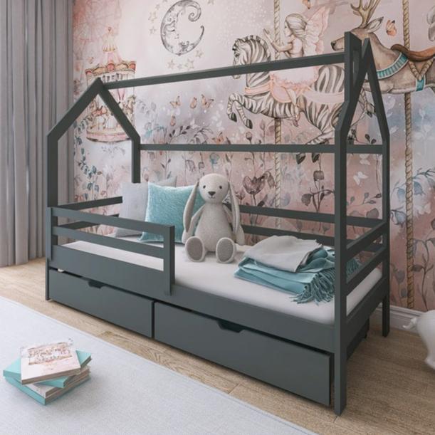 Wooden Single Bed Lila Bed With Storage