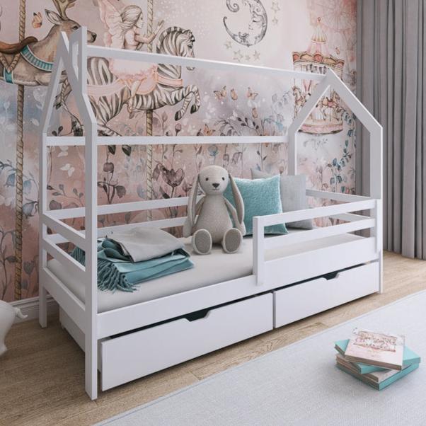 Wooden Single Bed Lila Bed With Storage