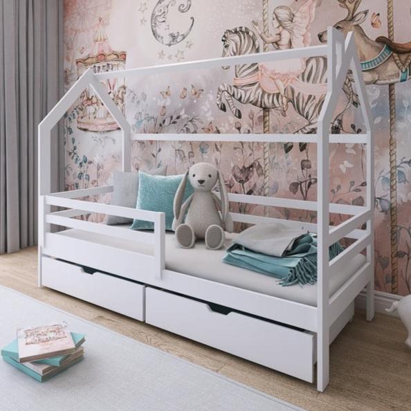 Wooden Single Bed Lila Bed With Storage