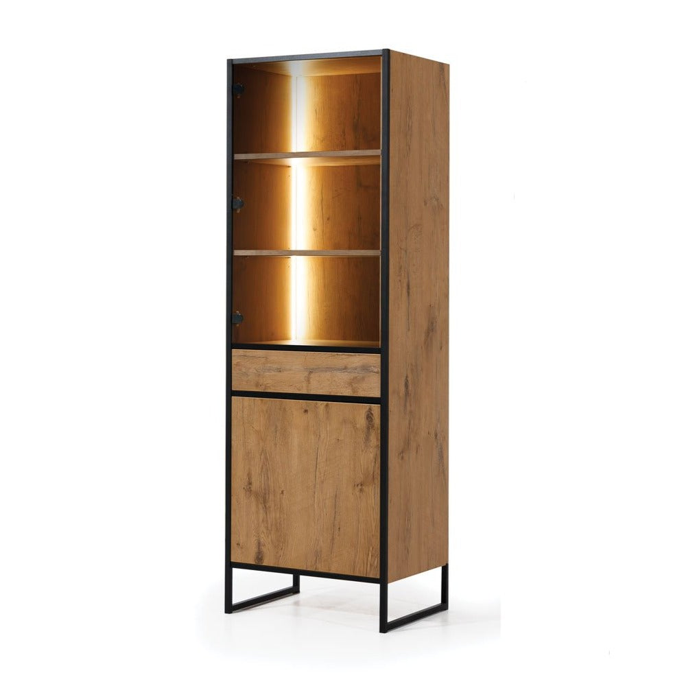 Loft Tall Display Cabinet 60cm