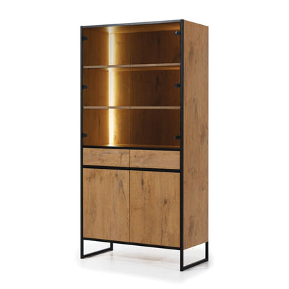 Loft Tall Display Cabinet 90cm