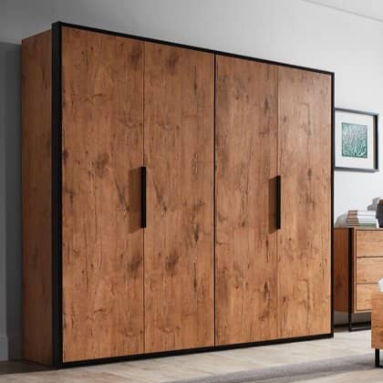 Loft Folding Door Wardrobe 204cm