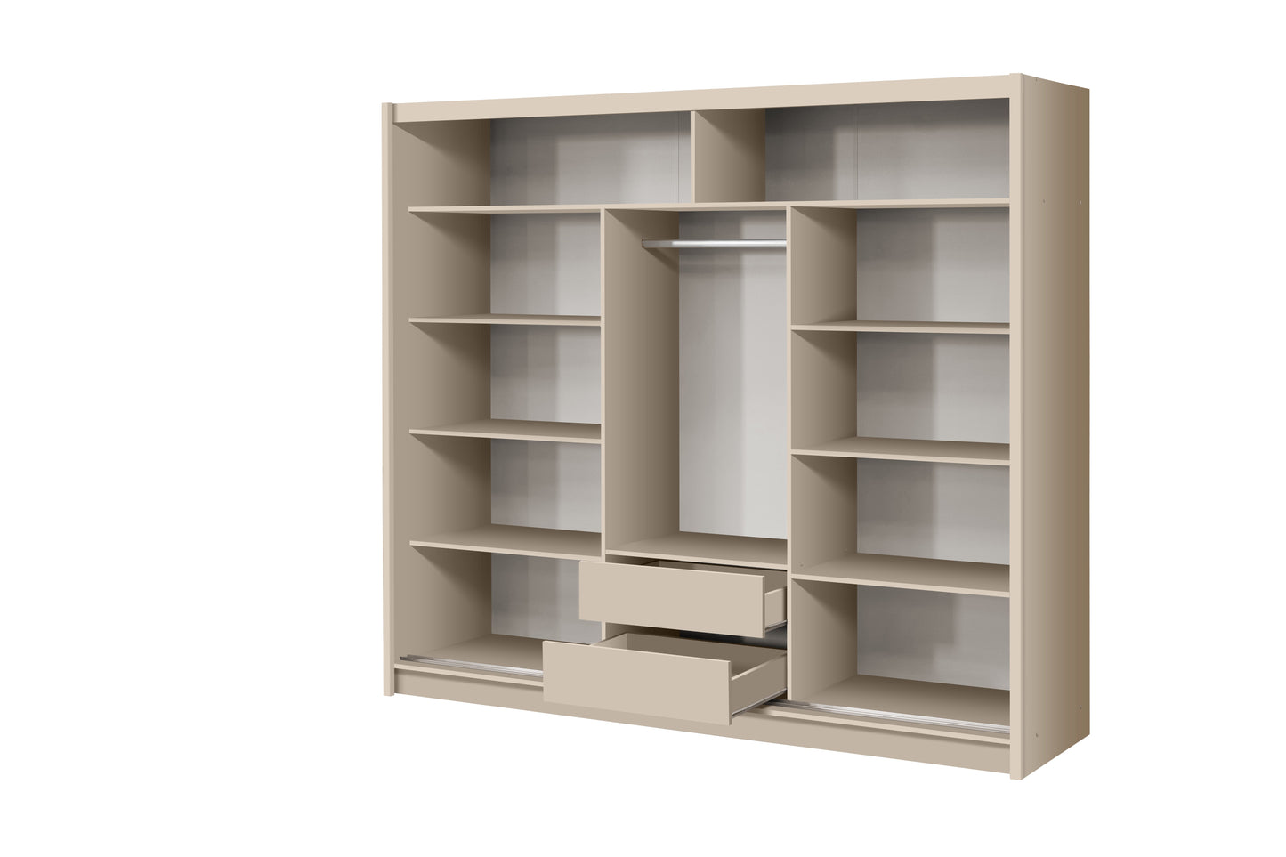 Cashmere Mirrored Sliding Door Wardrobe 250cm – WINDSOR