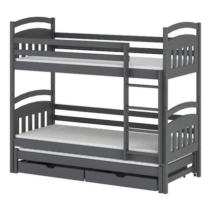 Alan Bunk Bed with Trundle and Storage