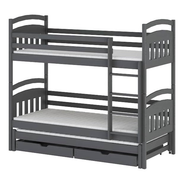 Ipswich Alan Bunk Bed with Trundle and Storage