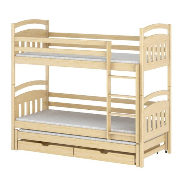 Alan Bunk Bed with Trundle and Storage