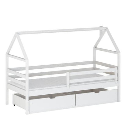 Wooden Single Bed Aaron With Storage