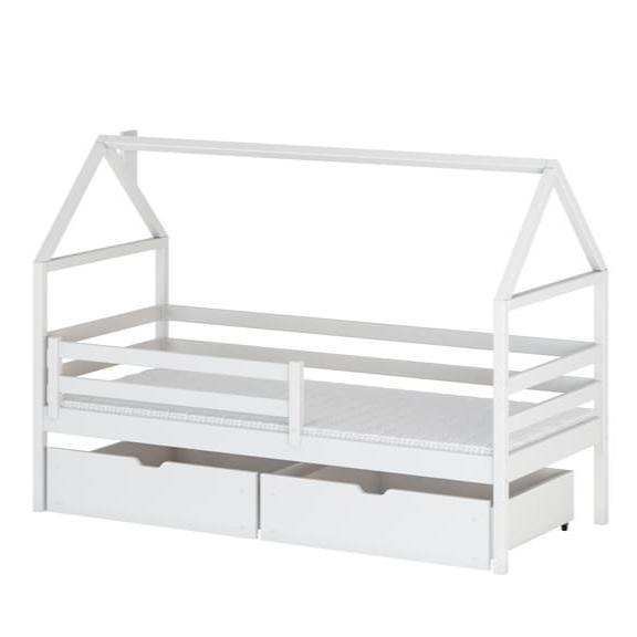 Wooden Single Bed Aaron With Storage