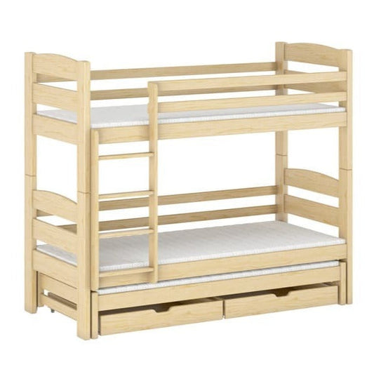 Cezar Bunk Bed with Trundle and Storage