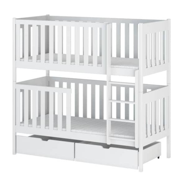 Wooden Bunk Bed David with Storage