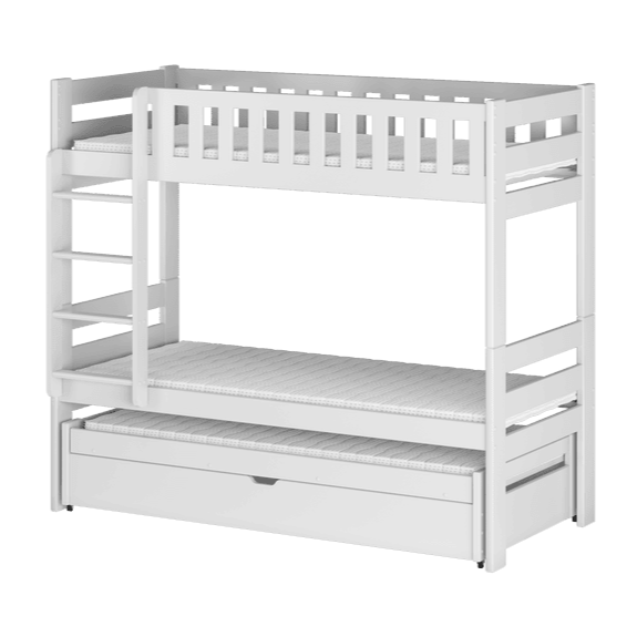 Harvey Bunk Bed with Trundle and Storage