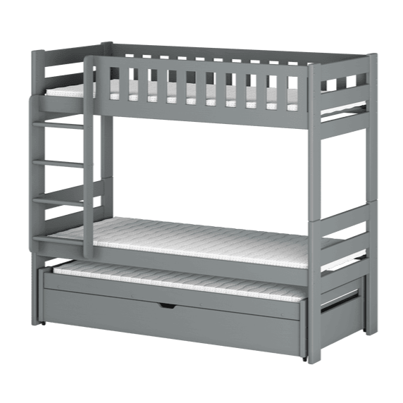 Harvey Bunk Bed with Trundle and Storage