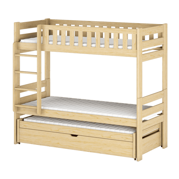 Harvey Bunk Bed with Trundle and Storage