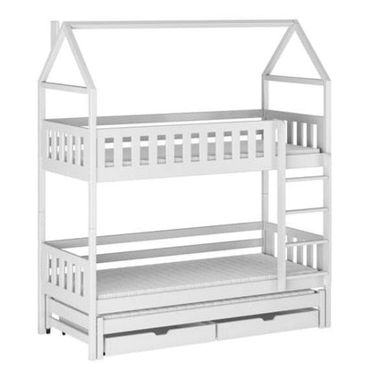 Iga Bunk Bed with Trundle and Storage