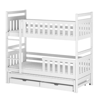 Worthing Klara Bunk Bed with Trundle and Storage