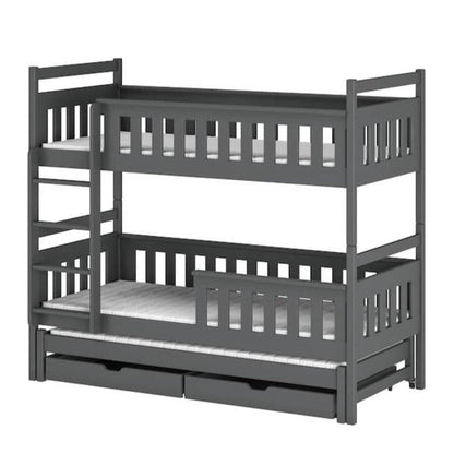 Kors Bunk Bed with Trundle and Storage