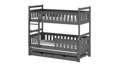 Cirencester Kors Bunk Bed with Trundle and Storage