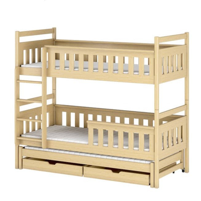 Kors Bunk Bed with Trundle and Storage