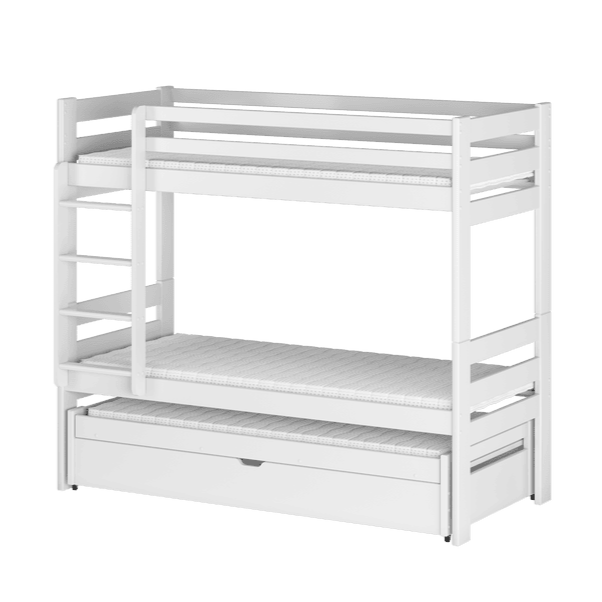 Lessi Bunk Bed with Trundle and Storage