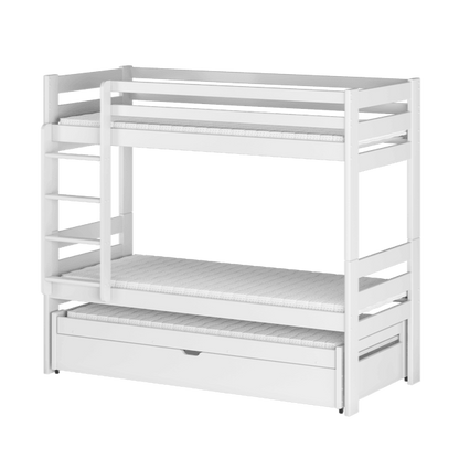 Lessi Bunk Bed with Trundle and Storage