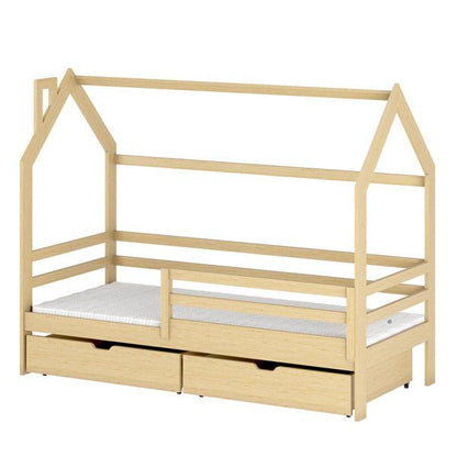 Wooden Single Bed Lila Bed With Storage