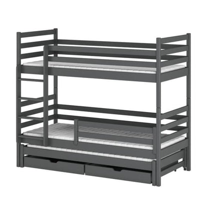 Luke Bunk Bed with Trundle and Storage