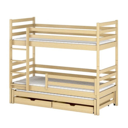 Luke Bunk Bed with Trundle and Storage