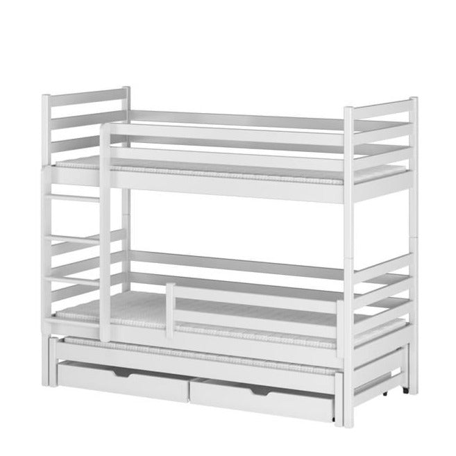 Luke Bunk Bed with Trundle and Storage