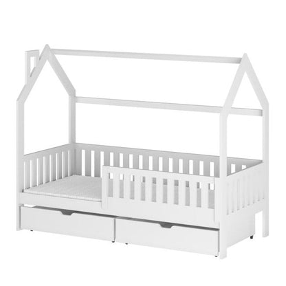 Sevenoaks Wooden Single Bed Natan With Storage