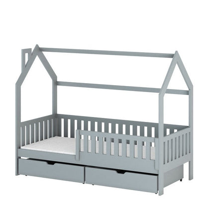 Sevenoaks Wooden Single Bed Natan With Storage