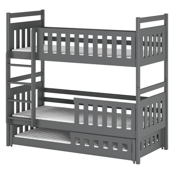 Stafford Wooden Bunk Bed Olivia With Trundle