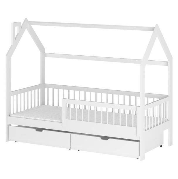 Wooden Single Bed Oskar With Storage