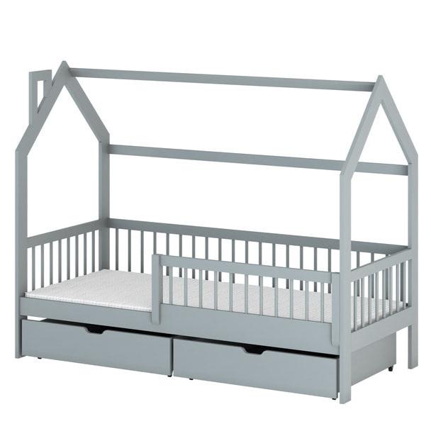 Wooden Single Bed Oskar With Storage