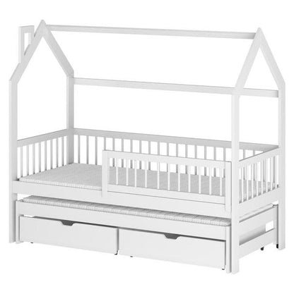 Uckfield Wooden Single Bed Papi With Trundle