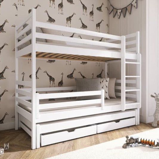 Luke Bunk Bed with Trundle and Storage