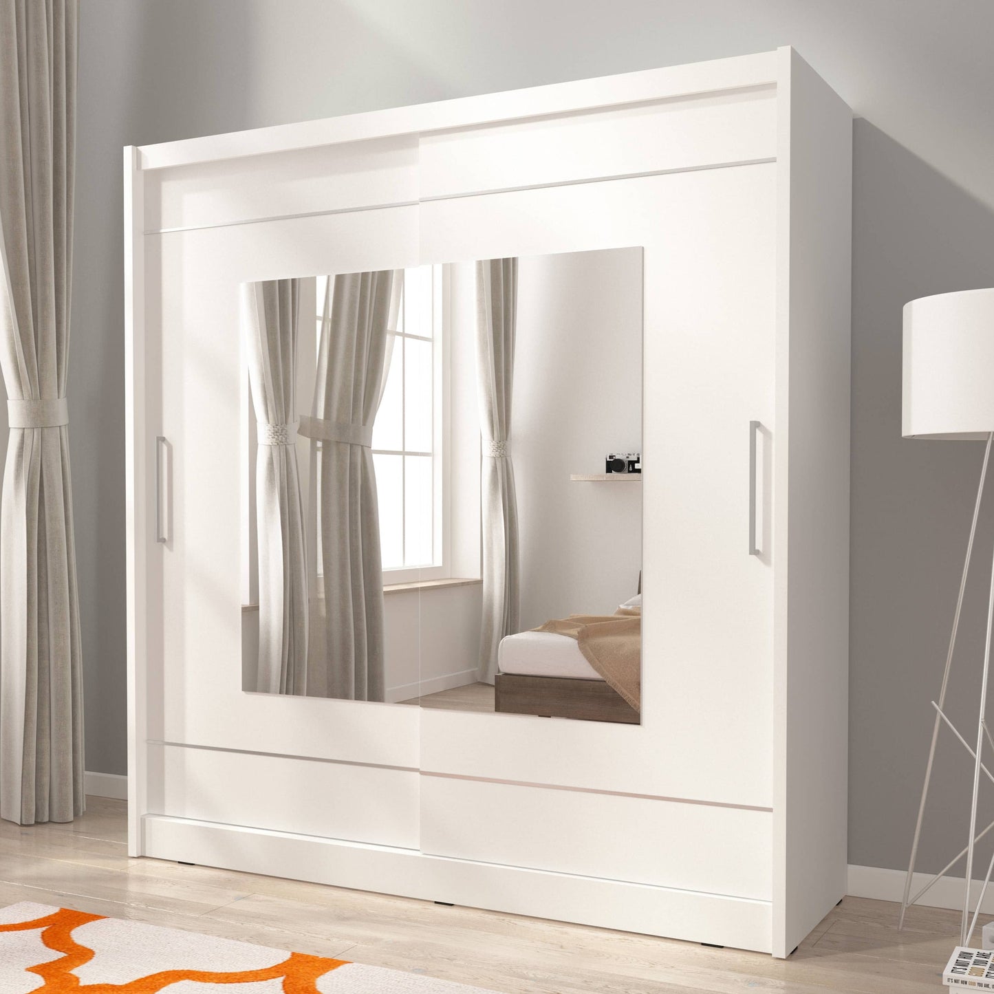 Maja IX Sliding Door Wardrobe 180cm