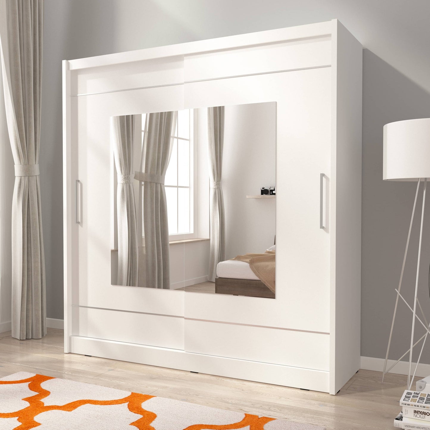 Maja IX Sliding Door Wardrobe 200cm