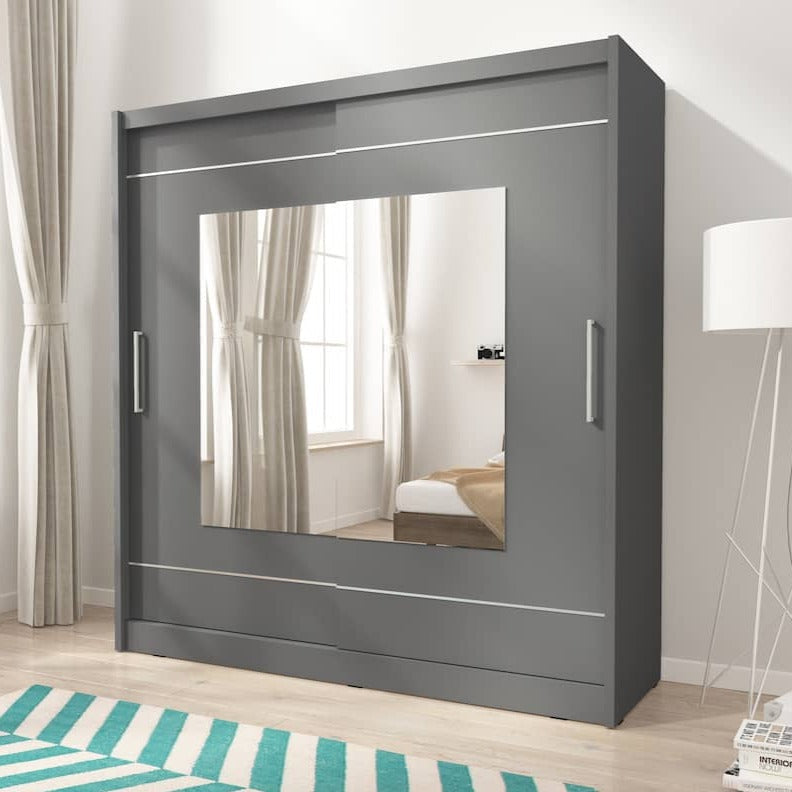 Maja IX Sliding Door Wardrobe 180cm