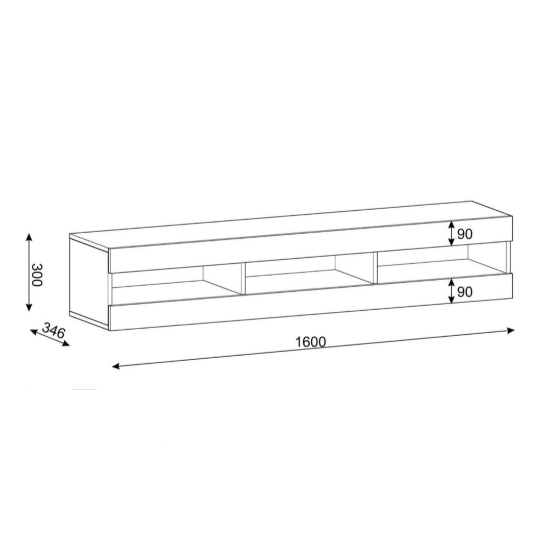 Mantra TV Cabinet 160cm