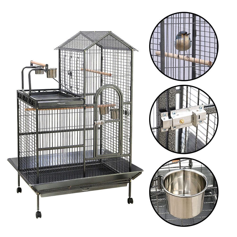 European-Style Luxury Large Metal Wire Bird Cage