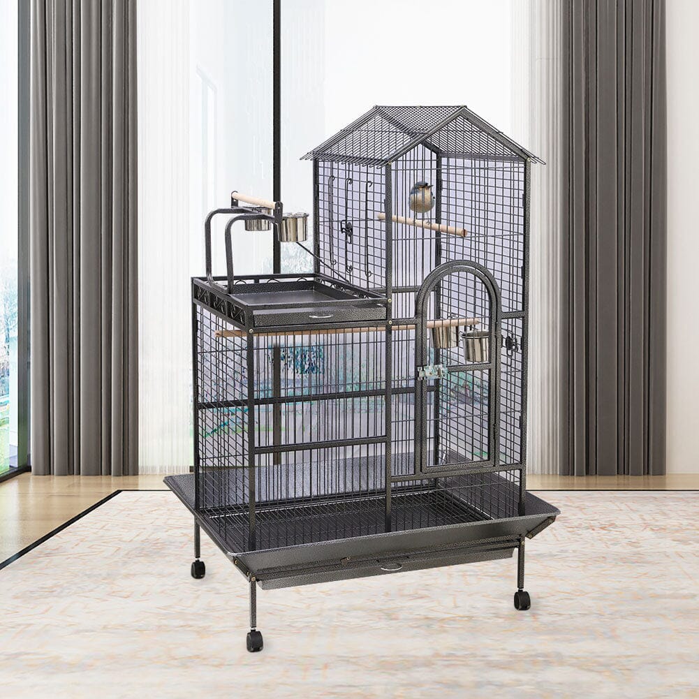 European-Style Luxury Large Metal Wire Bird Cage