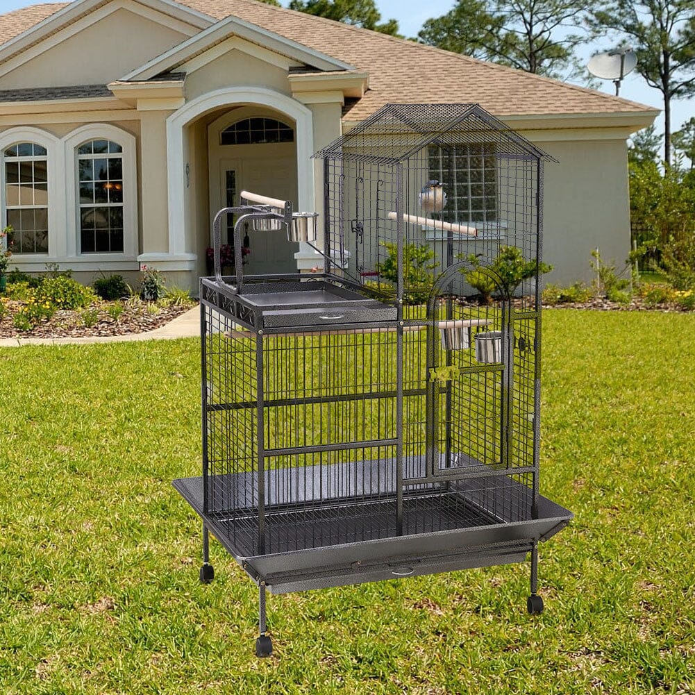 European-Style Luxury Large Metal Wire Bird Cage