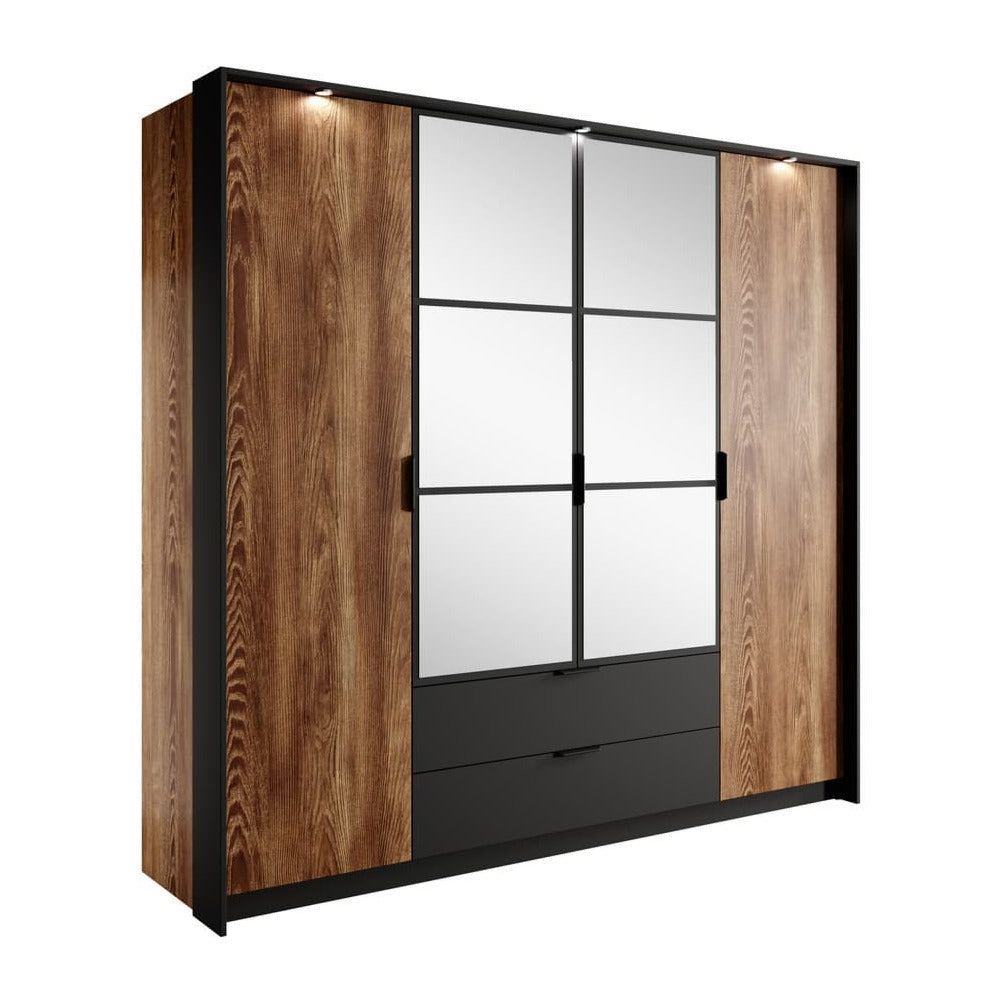 Milton Hinged Door Wardrobe 223cm