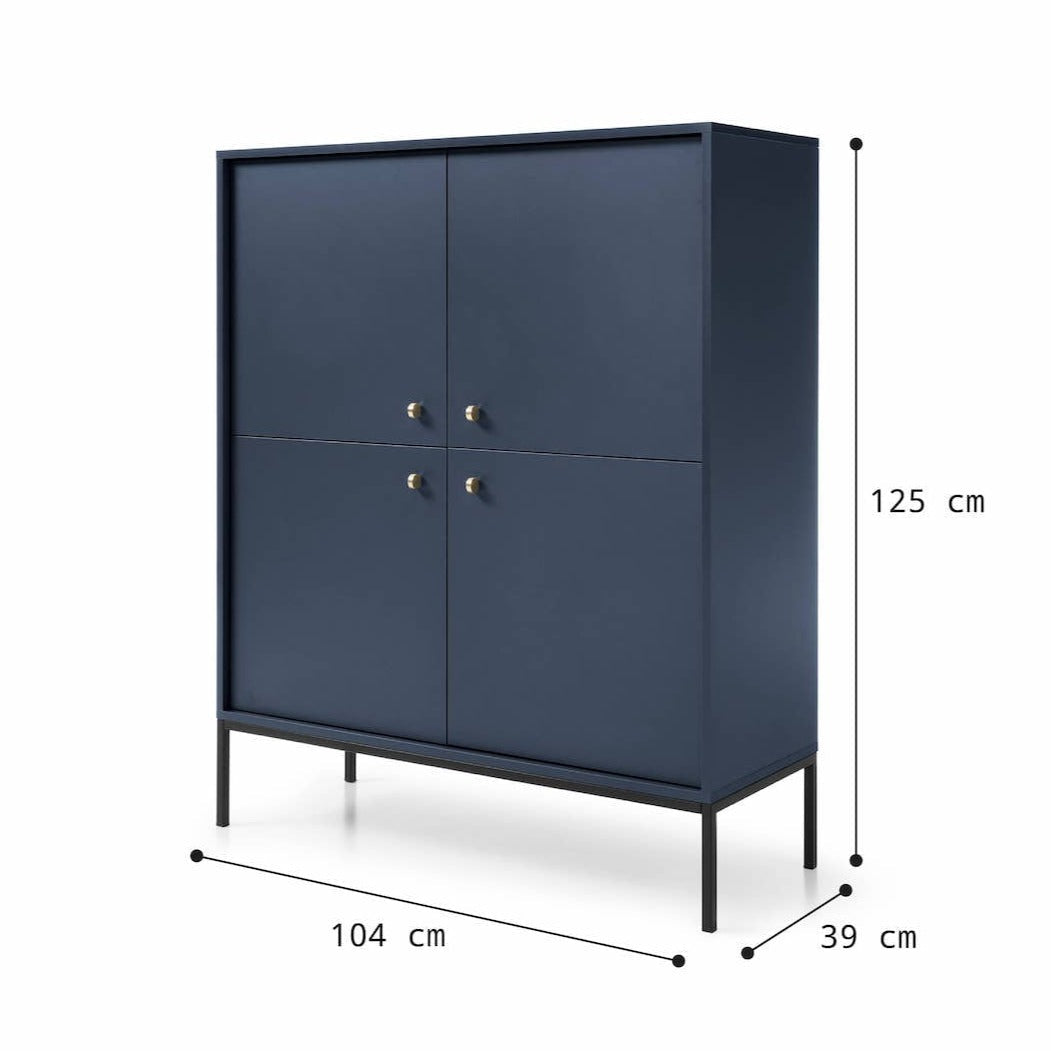 Mono Highboard Cabinet 104cm