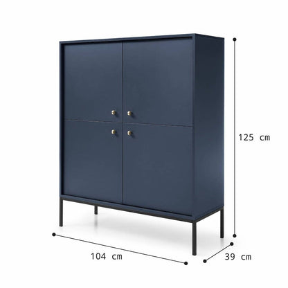 Mono Highboard Cabinet 104cm