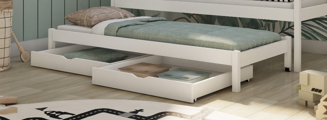 Klara Bunk Bed with Trundle and Storage