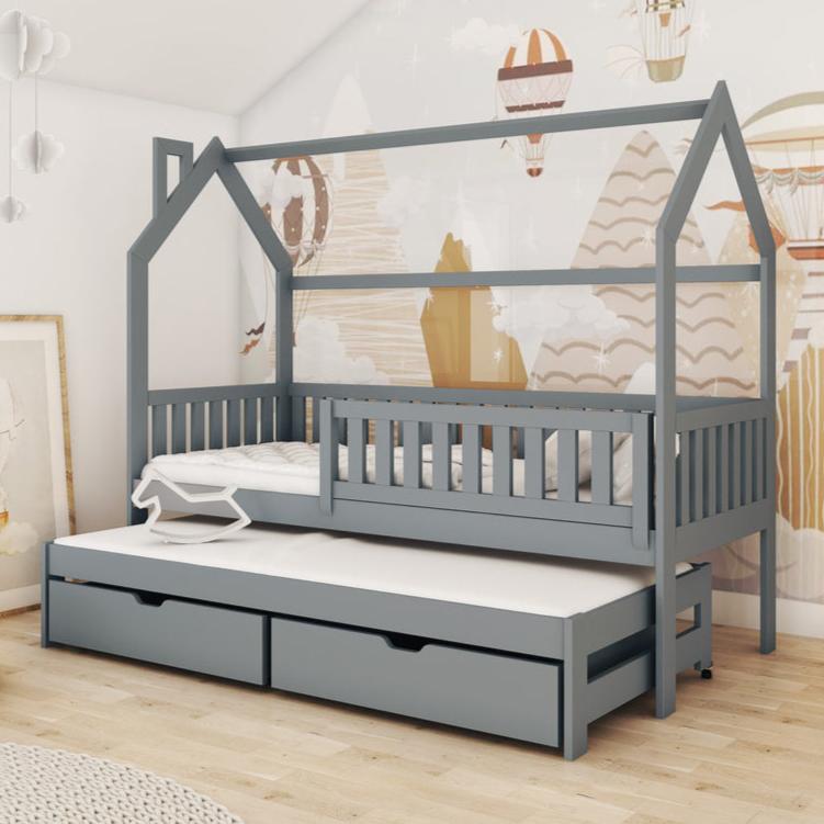 Reigate Wooden Single Bed Monkey With Trundle